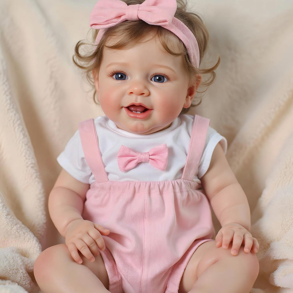 20 Inch Reborn Baby Dolls Girl with Rooted Hair B275
