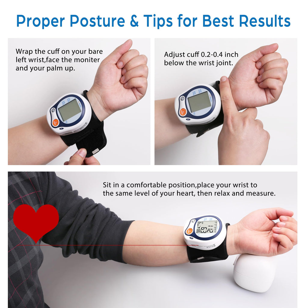 Kids Wrist Blood Pressure Monitor with Carrying Case S695251