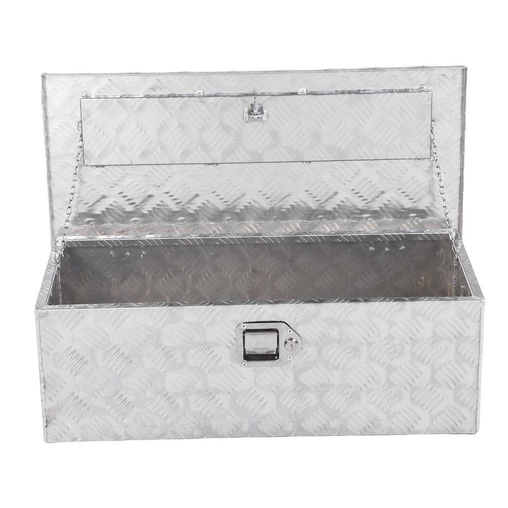 Aluminum Truck Bed Tool Box 30 X 13 X 10 in E8015