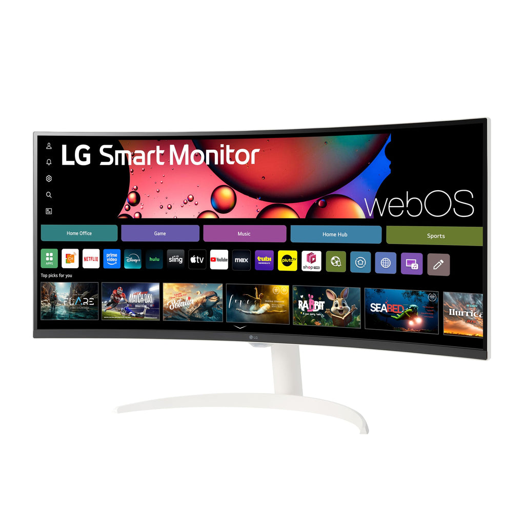 34-inch QHD Curved UltraWide Smart Monitor with Built-in Speaker C963