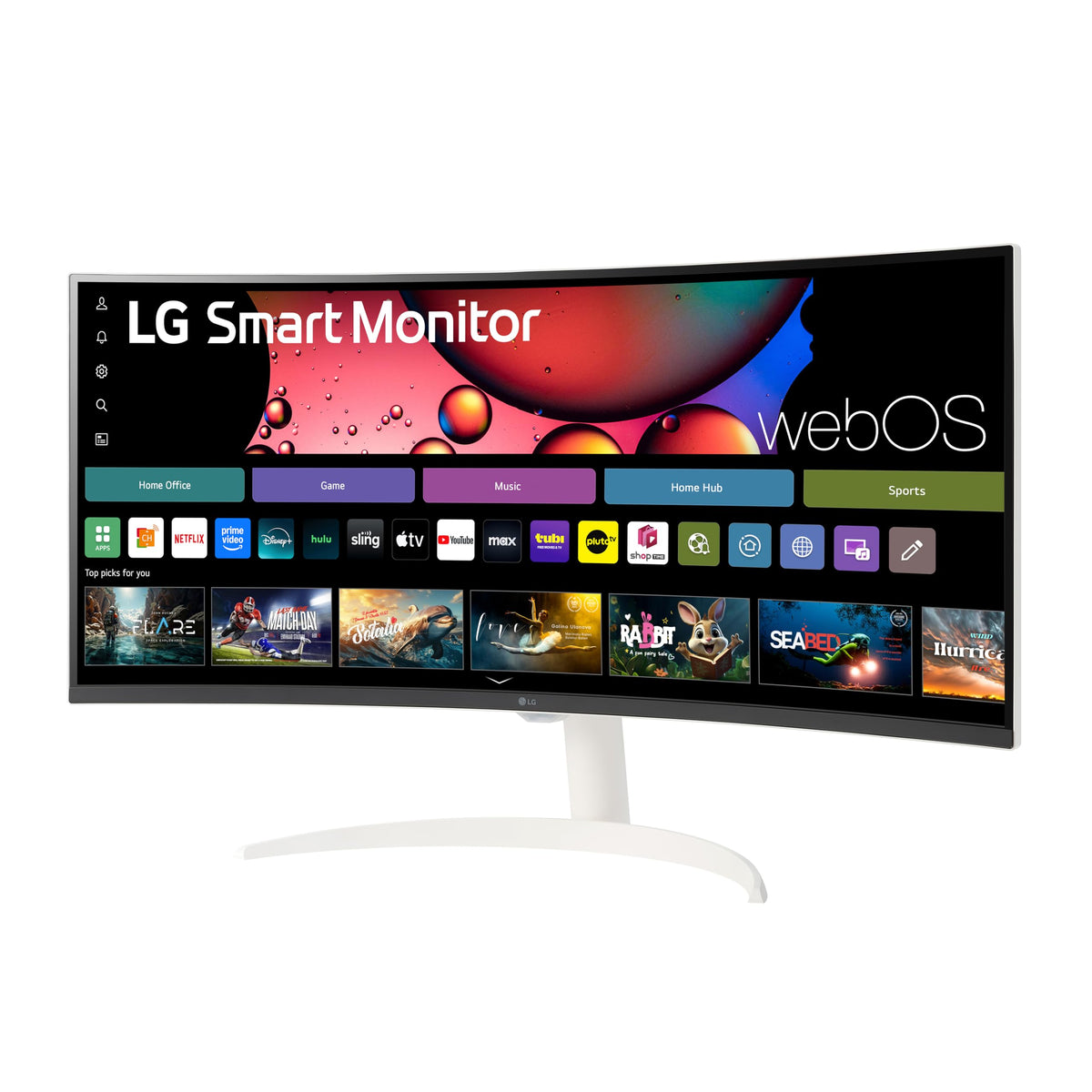 34-inch QHD Curved UltraWide Smart Monitor with Built-in Speaker C963