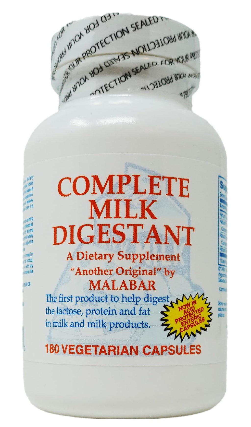 Milk Digestant 180 Count O91526