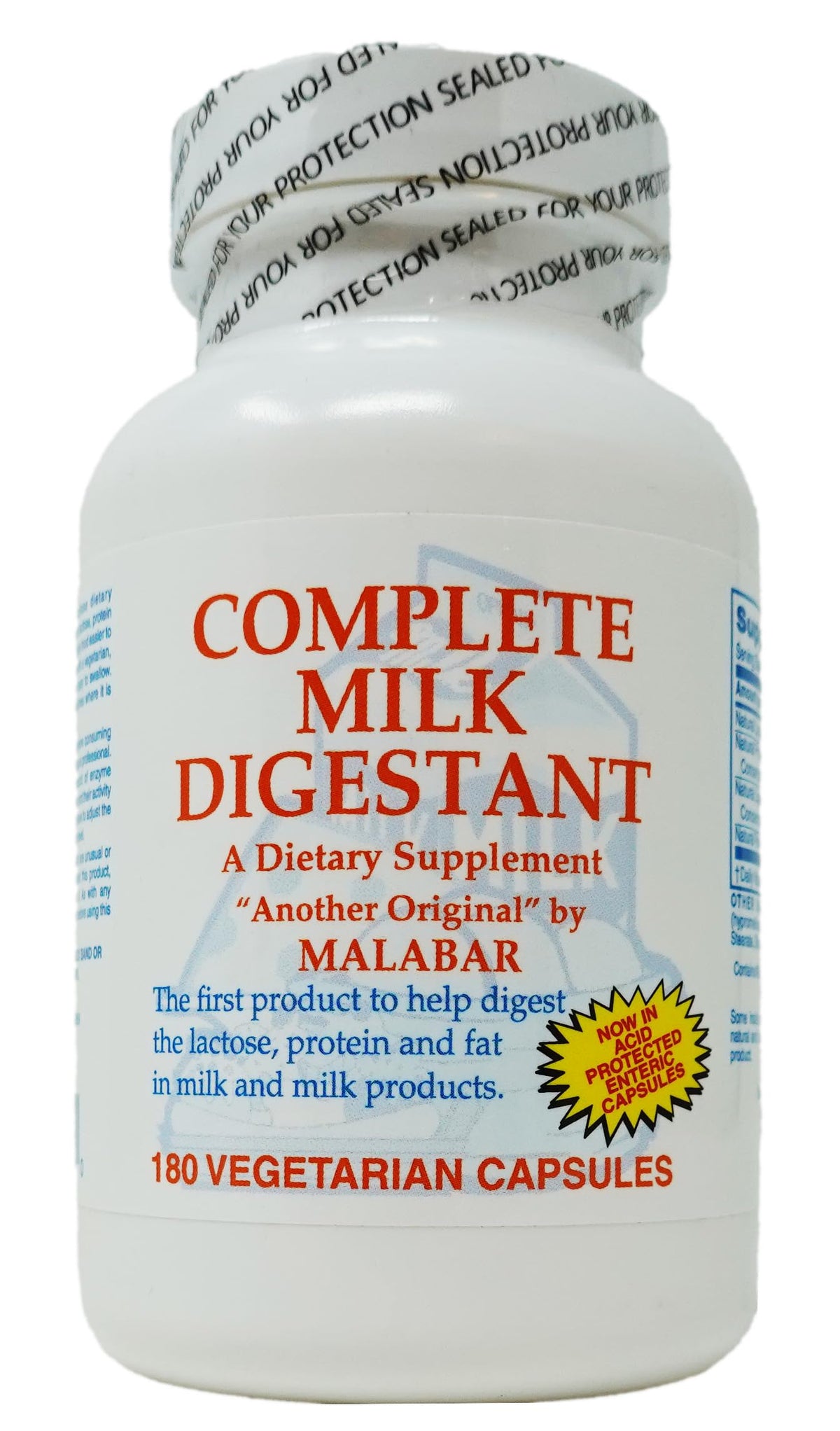Milk Digestant 180 Count O91526