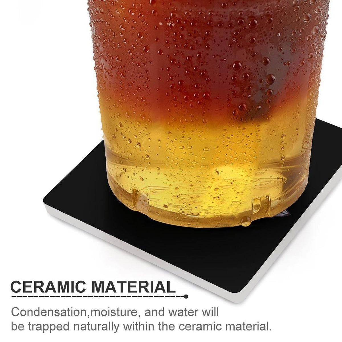 Ceramic Coasters Set D786