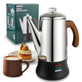 Electric Stainless Steel Coffee Percolator 8 Cup L929431