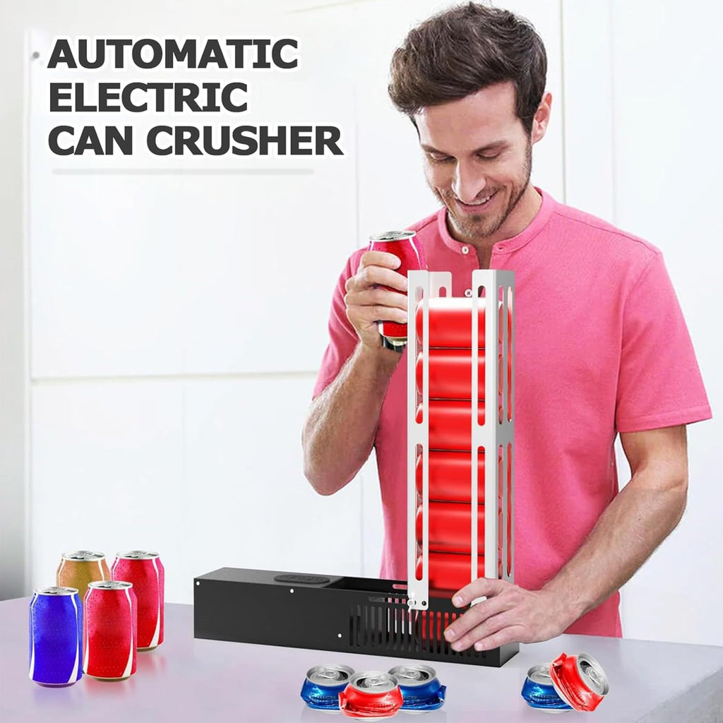 Wall Mounted Can Crusher for 12/16oz Aluminum Cans V4862