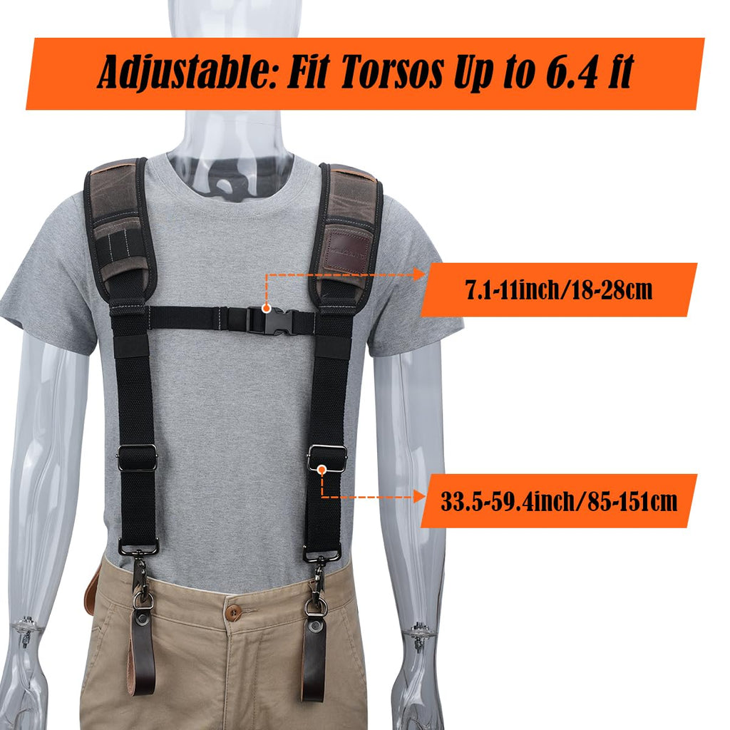 Canvas Tool Belt Suspenders J343249