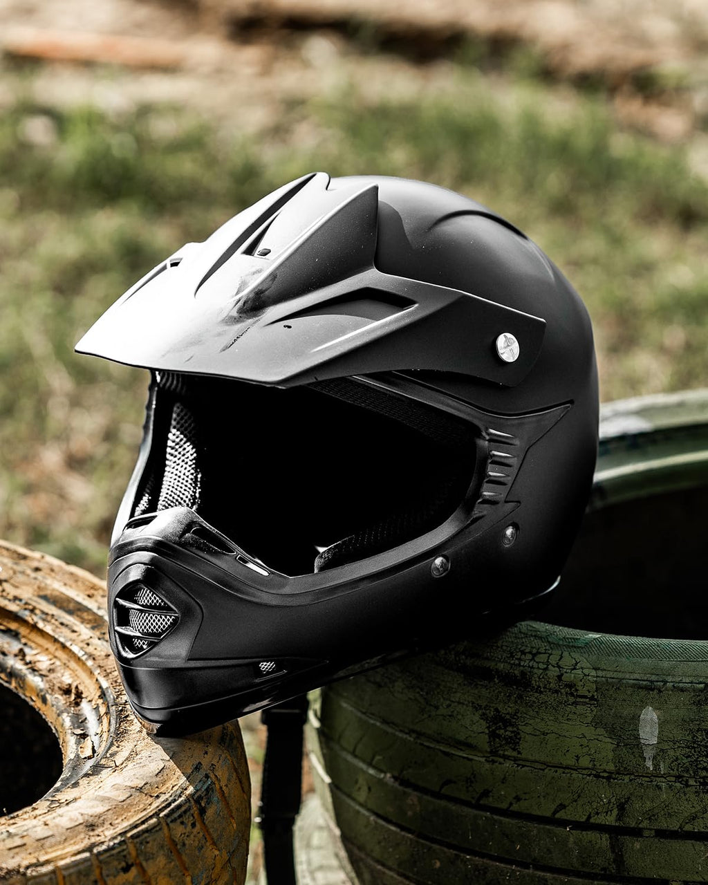 Kids Full-Face Dirt Bike Helmet U9541