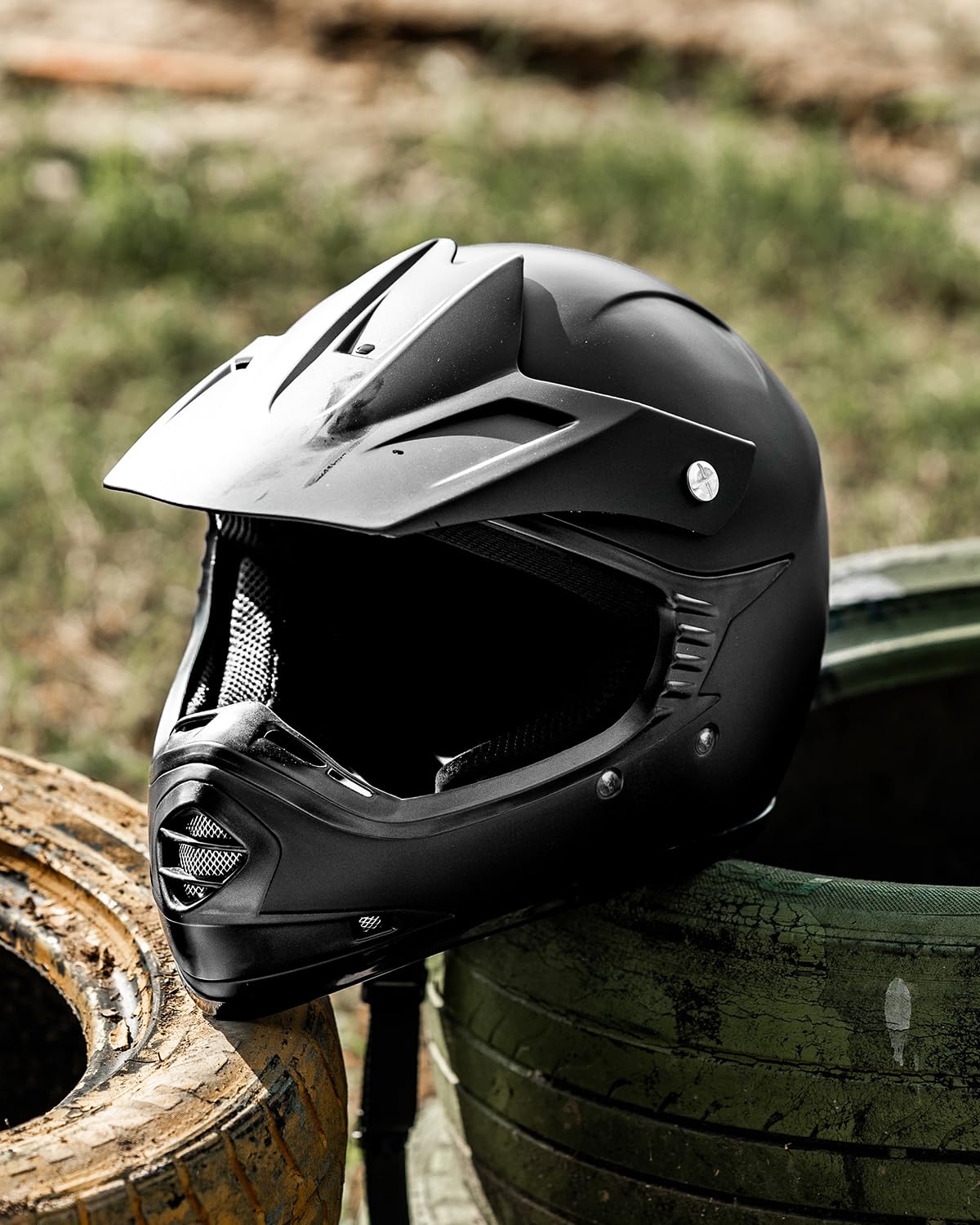 Kids Full-Face Dirt Bike Helmet U9541