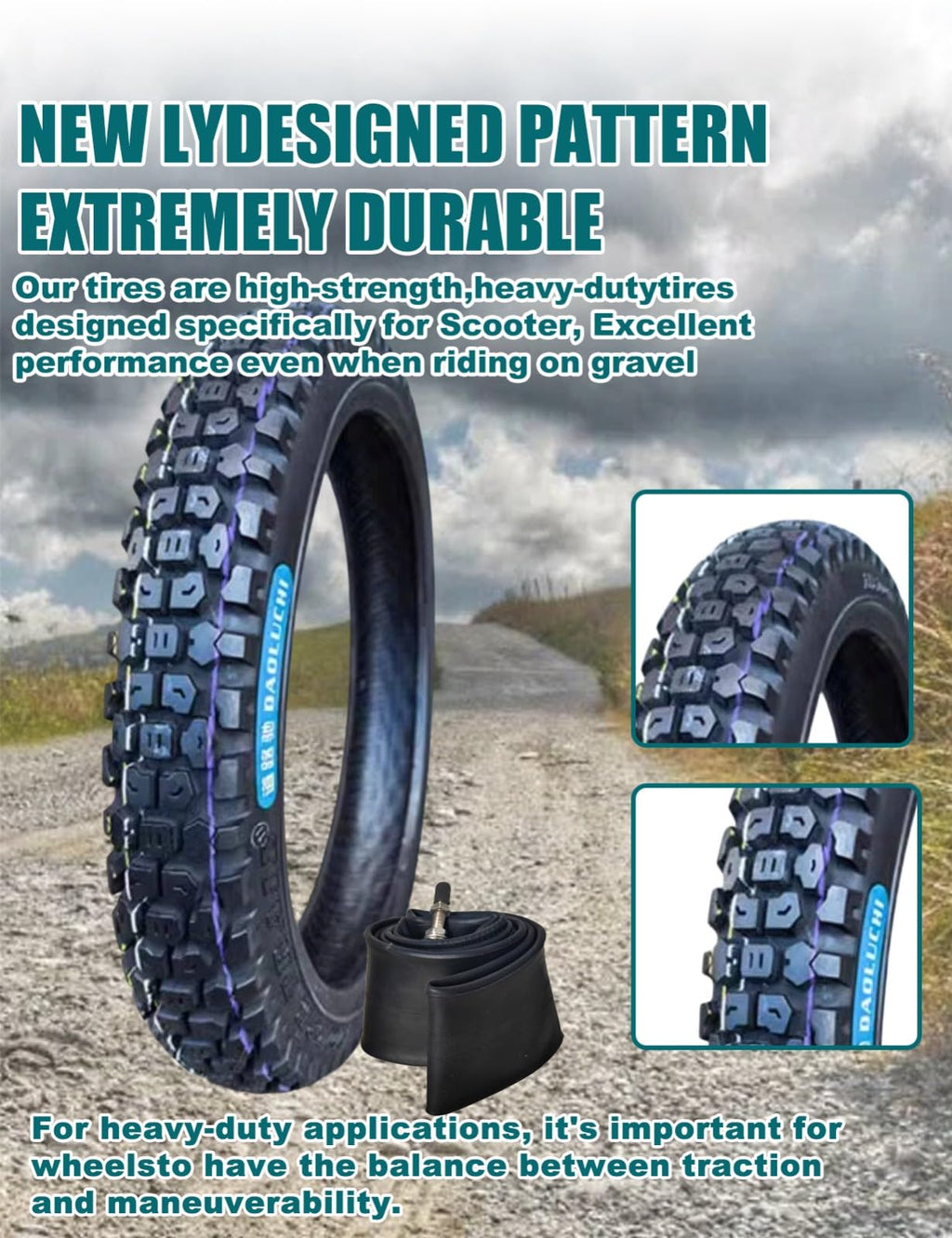 3.00-17 Scooter Tire Q69308