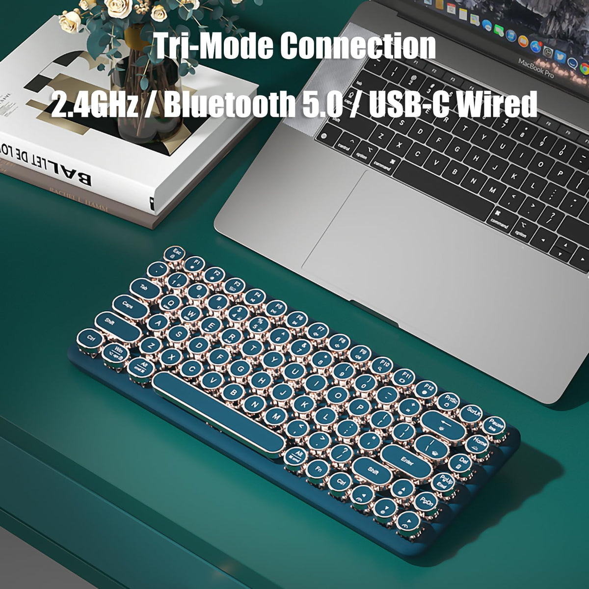 Mechanical Gaming Keyboard Warm White LED Backlit Z71891
