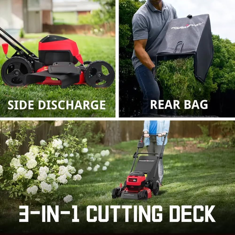 Electric Cordless Lawn Mower 17" 40V R46817