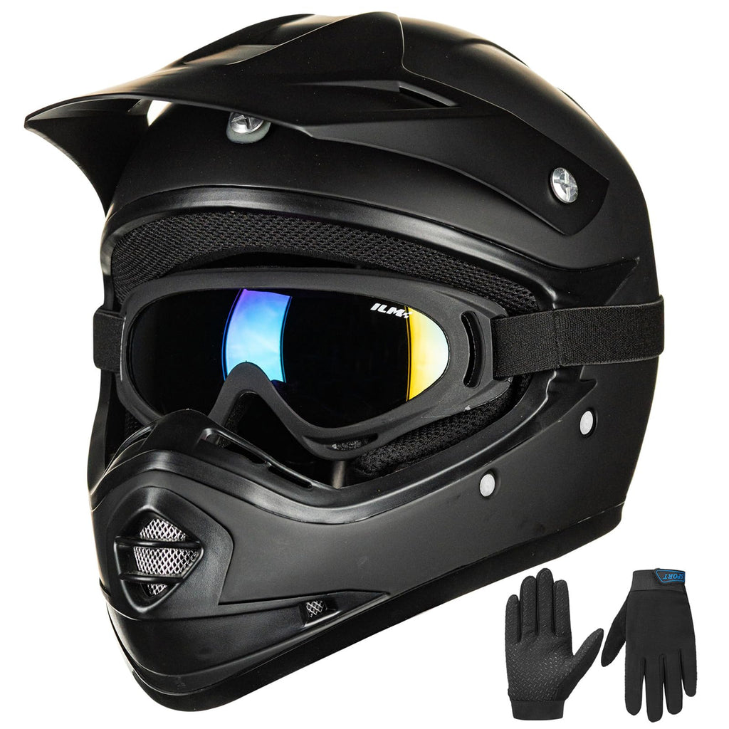 Kids Full-Face Dirt Bike Helmet U9541