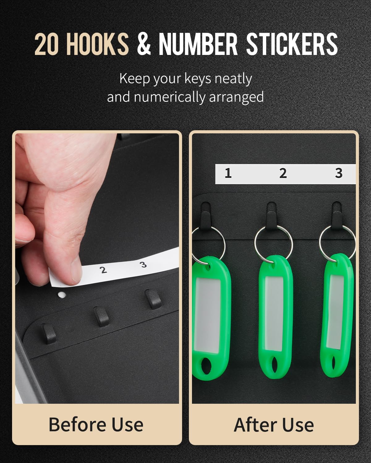 Steel Key Cabinet with Combination Lock O303295