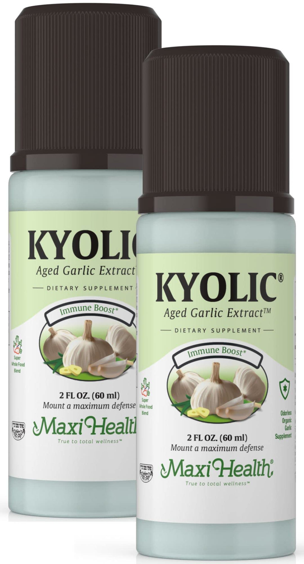 Odorless Aged Garlic Extract Liquid 2 Pack M7740