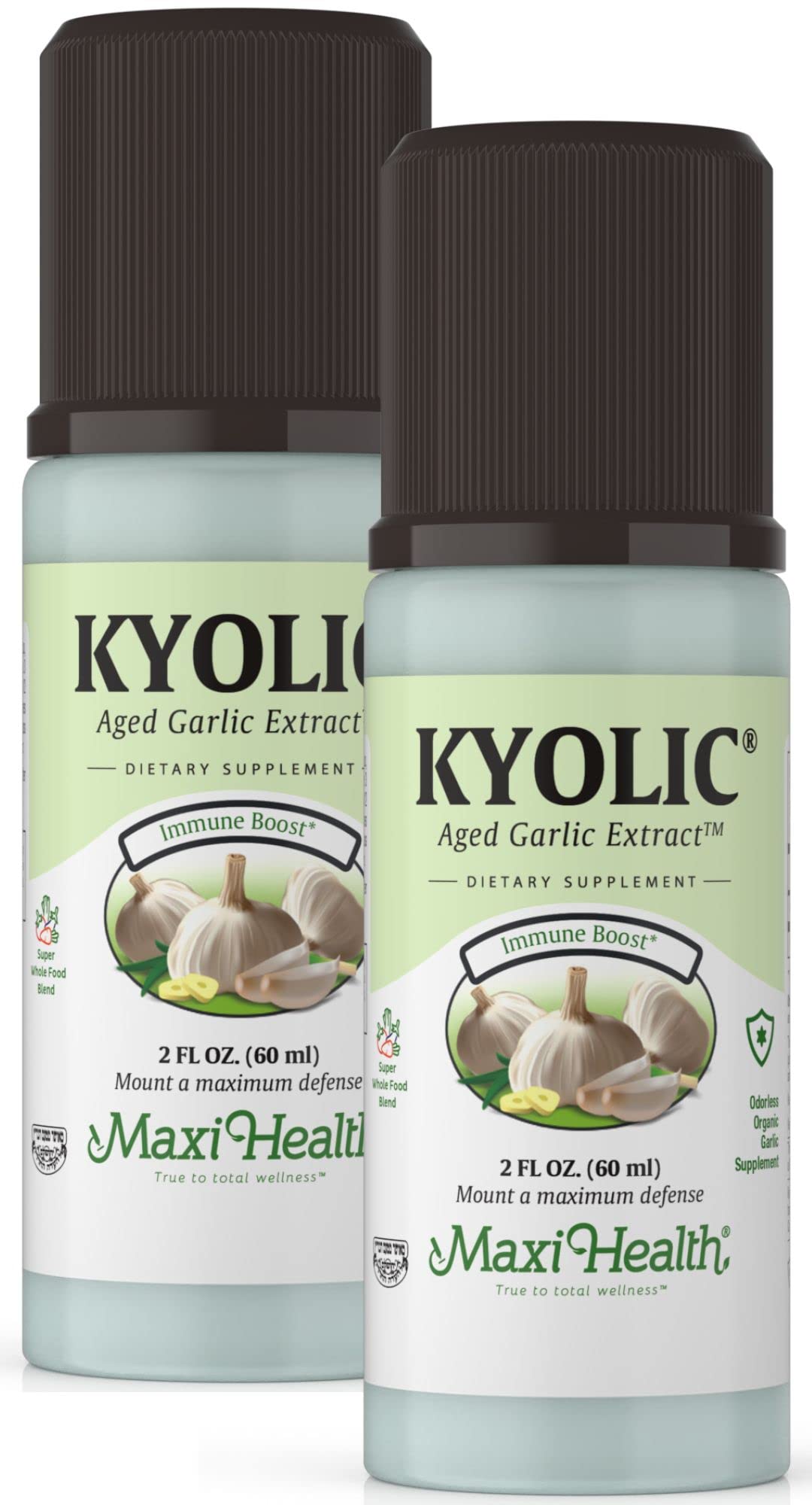Odorless Aged Garlic Extract Liquid 2 Pack M7740