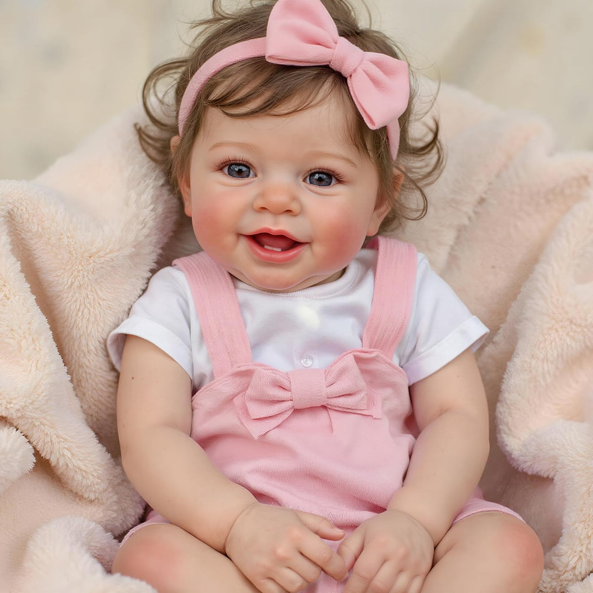 20 Inch Reborn Baby Dolls Girl with Rooted Hair B275