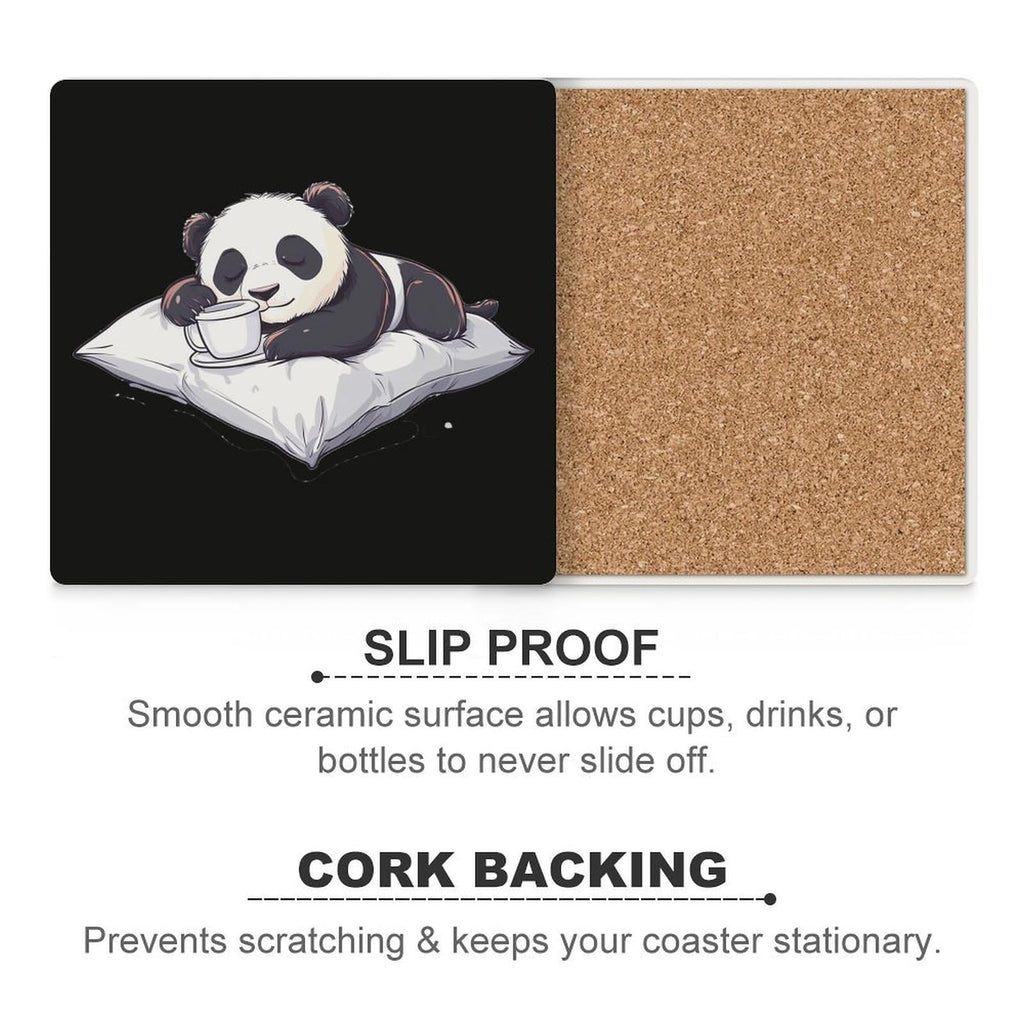 Ceramic Coasters Set D786