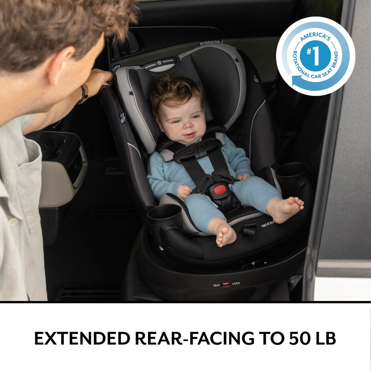 2-in-1 Rotational Car Seat H2120