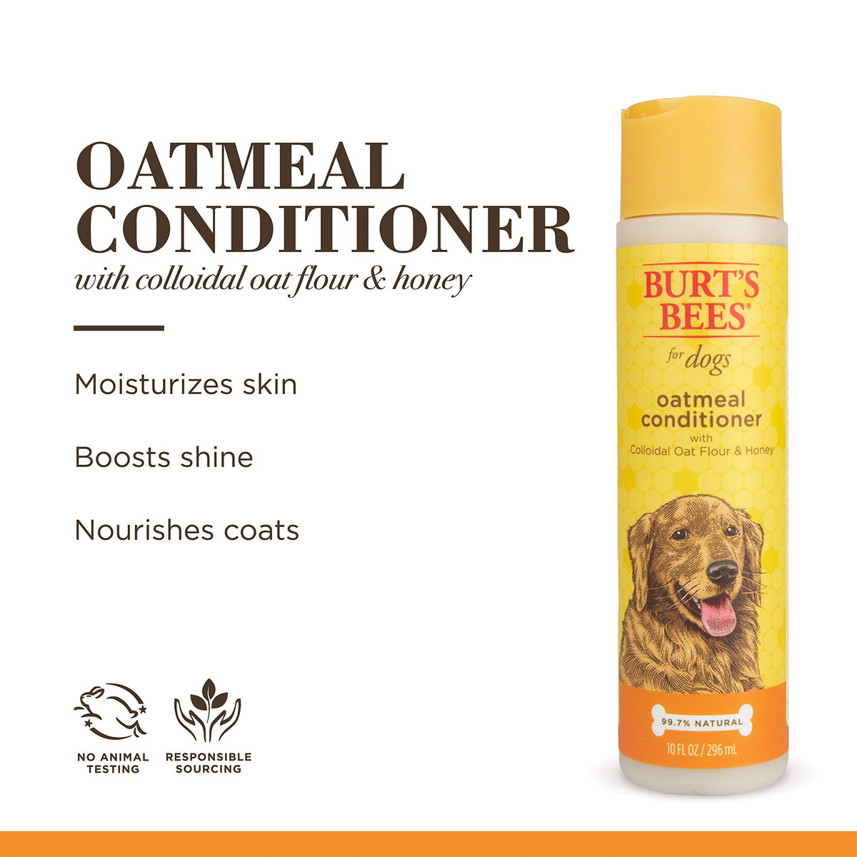 Fragrance-Free Oatmeal Dog Conditioner 10 Fl Oz R765