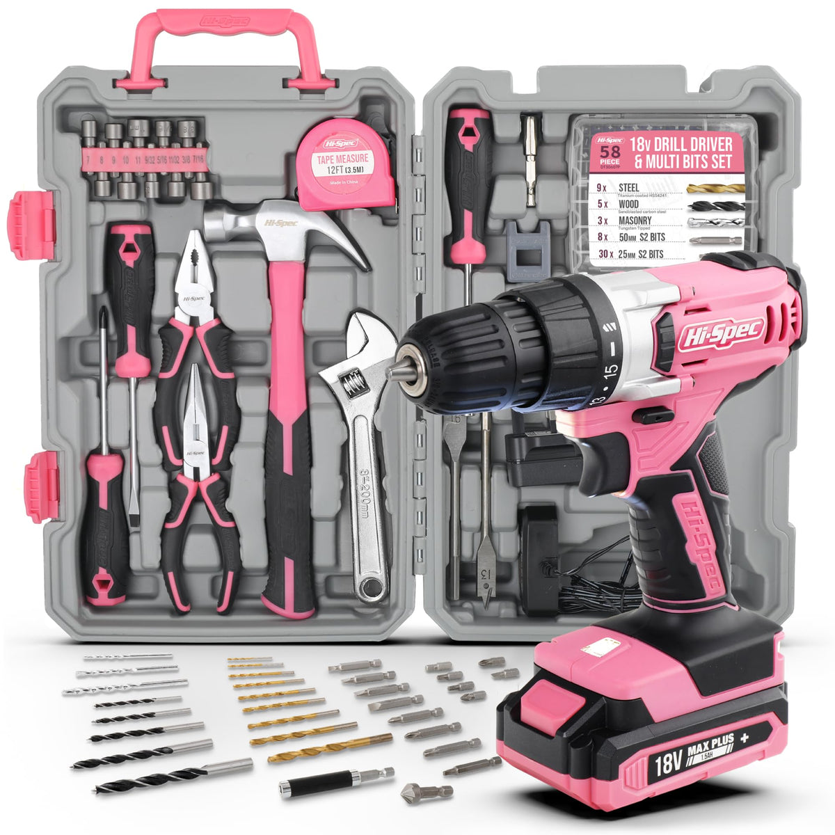 18V Cordless Drill Tool Set Z5715