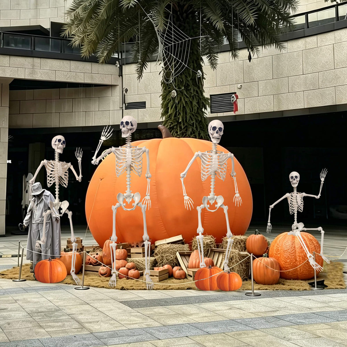 5.4Ft Movable Joints Plastic Skeleton R578796