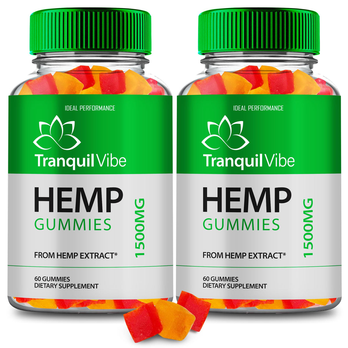 Hemp Gummies Maximum Strength All Natural 2 Pack L930971