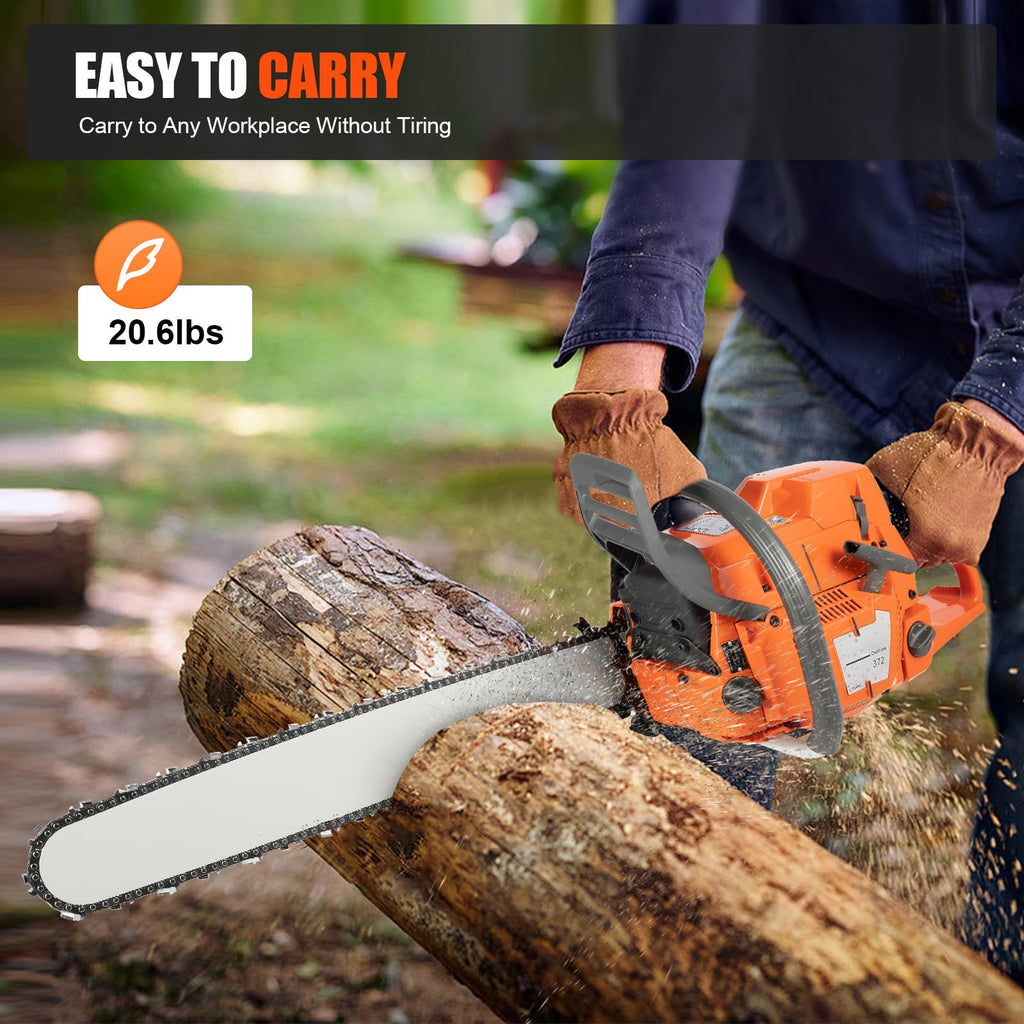 24 Inch 2-Stroke Gas Chainsaw F7645