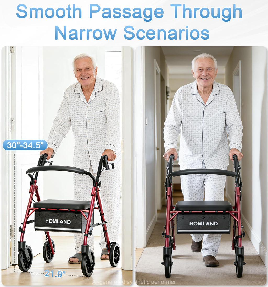 Foldable Walkers with Seat O4535