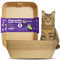 8 Pack Disposable Litter Boxes N781500