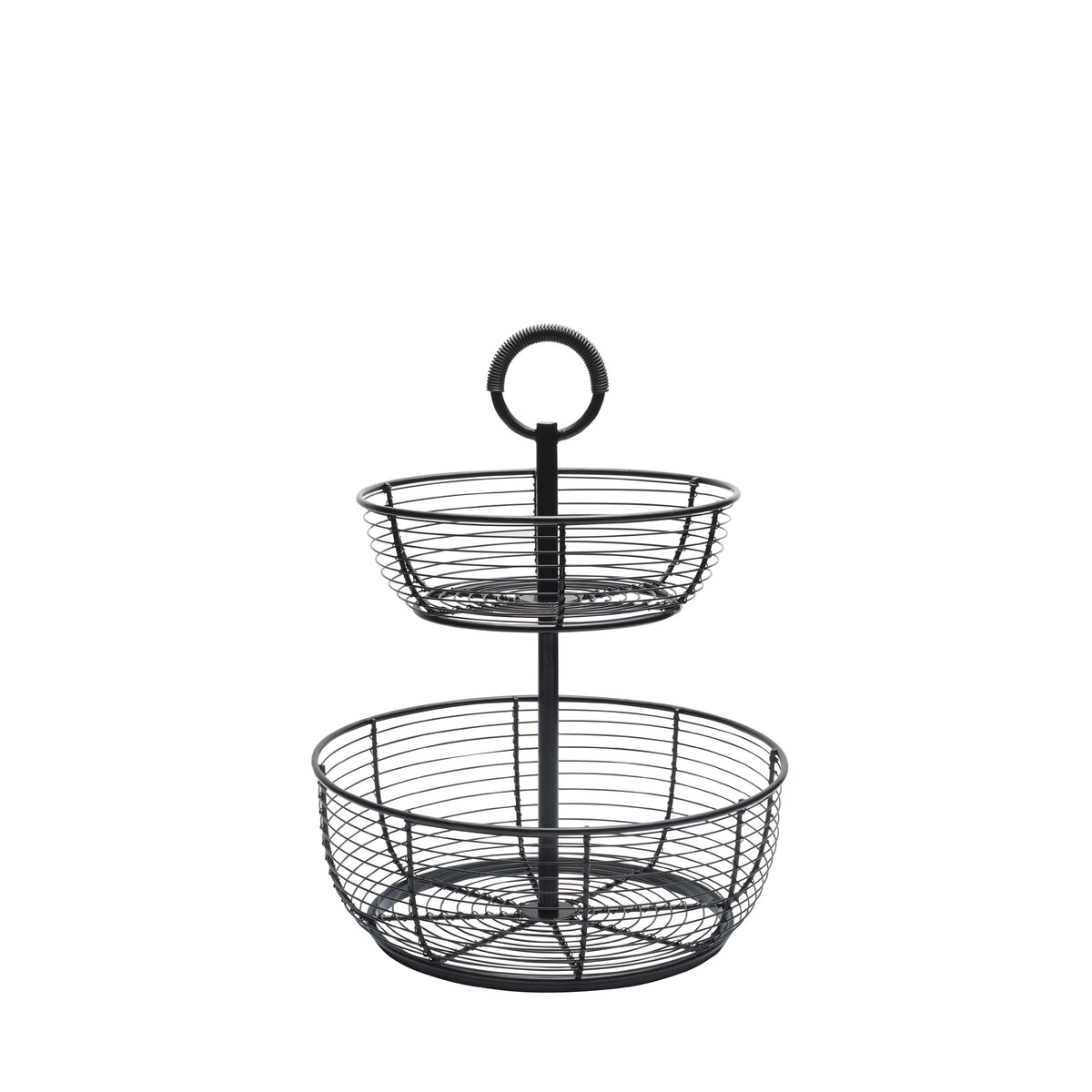 3-Tier Metal Floor Standing Fruit Storage Basket T368