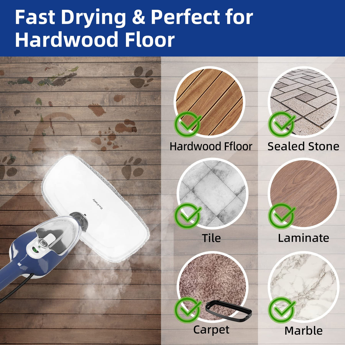 10-in-1 Steam Mop M999