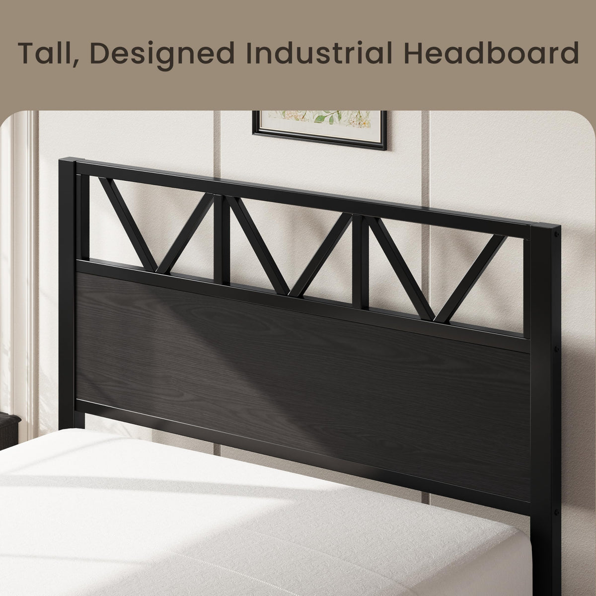 Twin XL Bed Frame with 2 Storage Drawers B928040