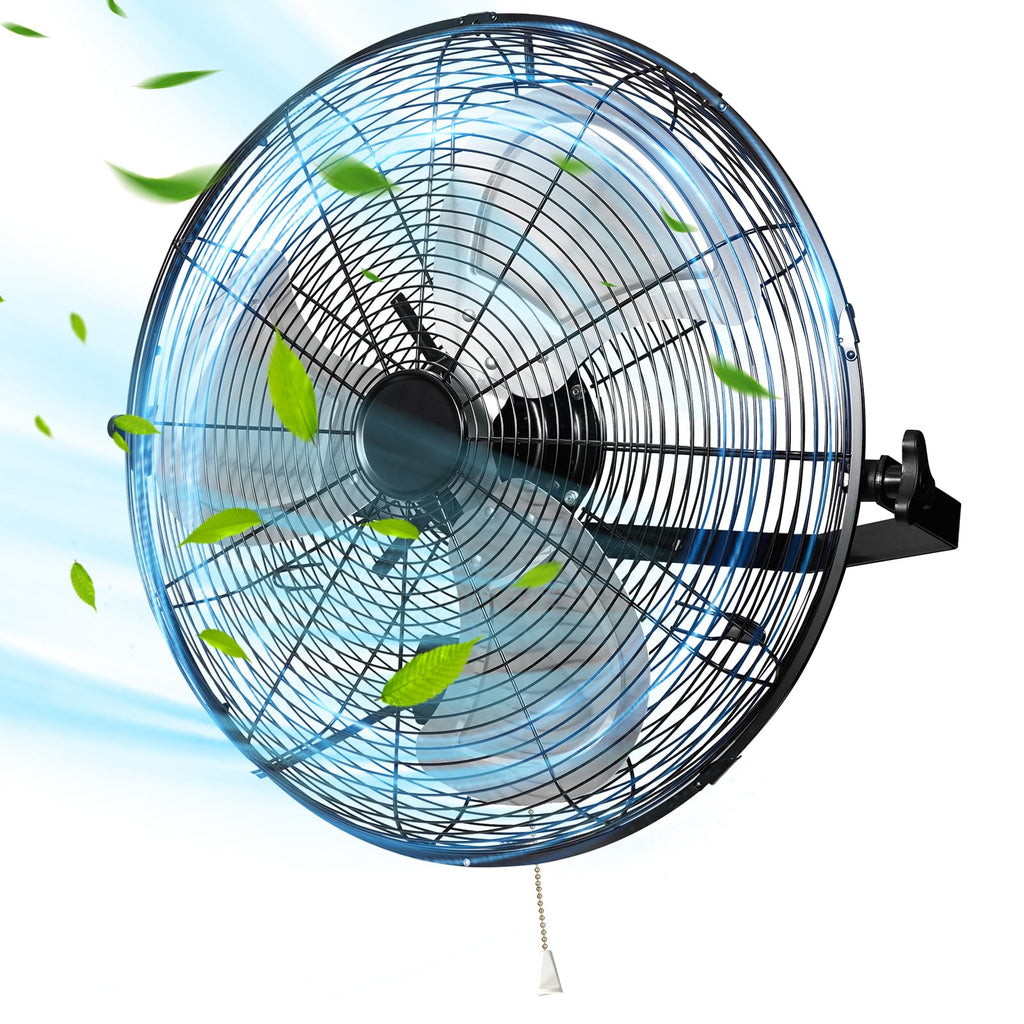 20 Inch High Velocity Metal Wall Mount Fan K430836