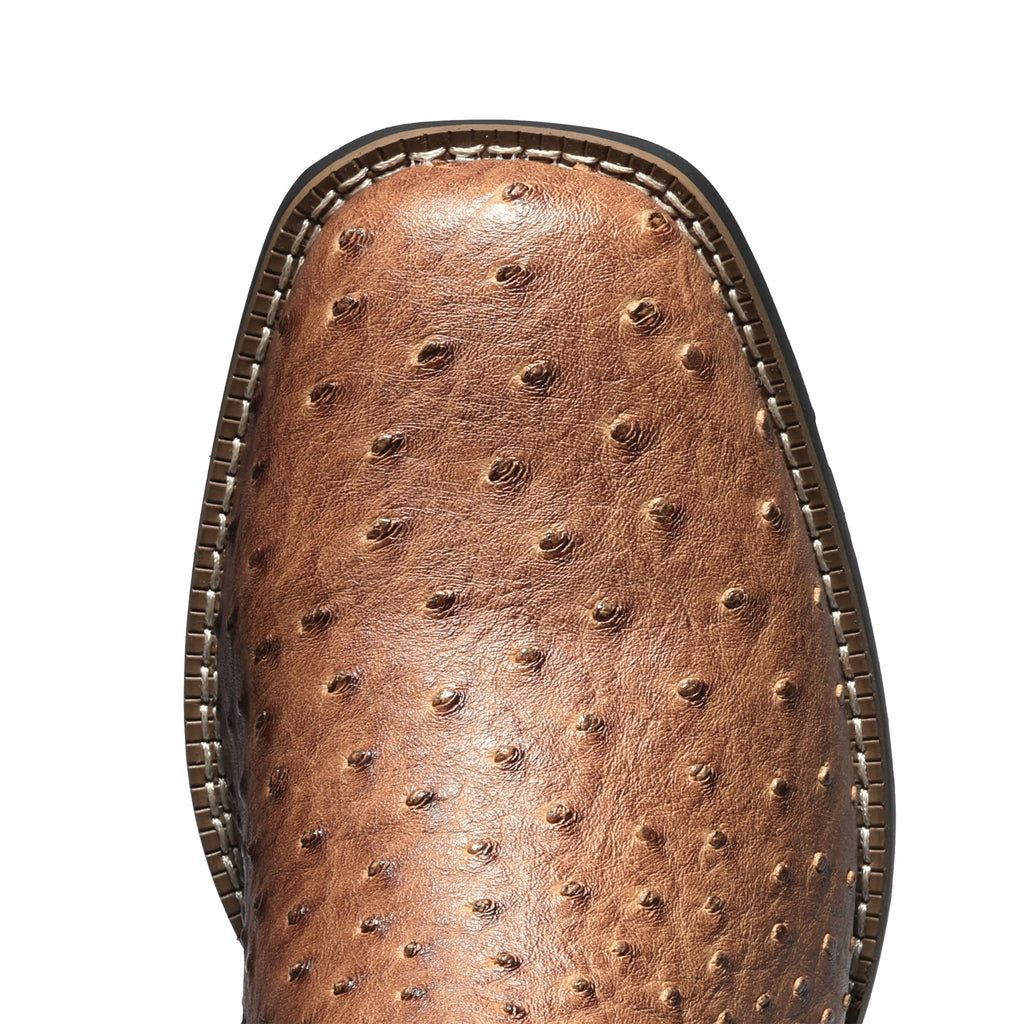 Cowboy Boots for Men Western Ostrich Embroidered Pull On Boots J11184
