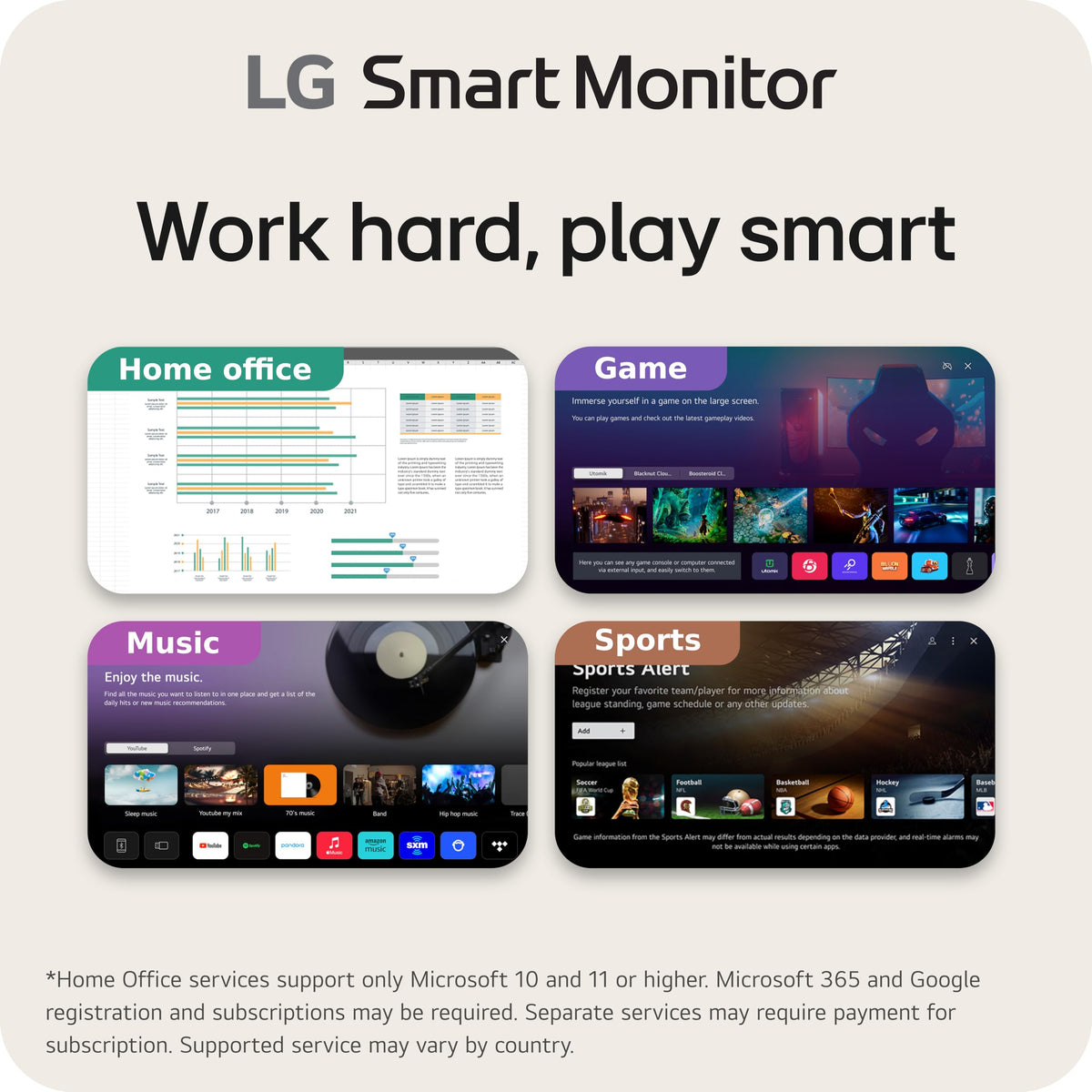 34-inch QHD Curved UltraWide Smart Monitor with Built-in Speaker C963