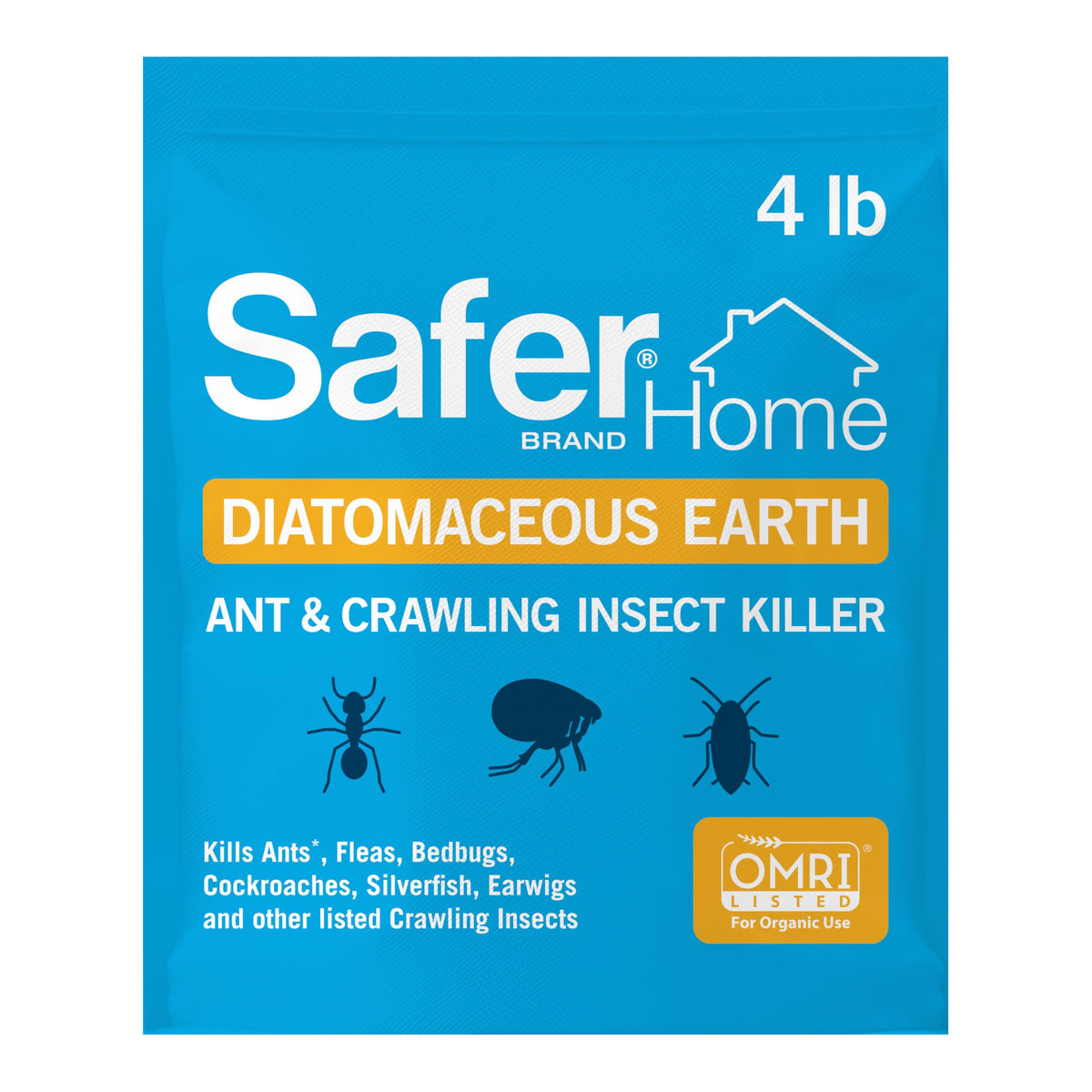 4 lb Diatomaceous Earth Crawling Insect Killer U2525