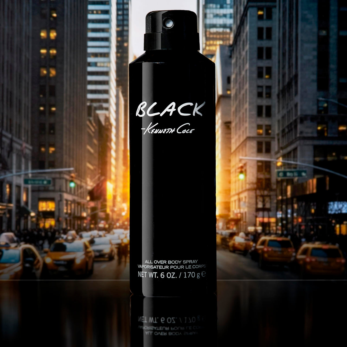 Black All Over Body Spray 6.0 Fl. Oz V5067