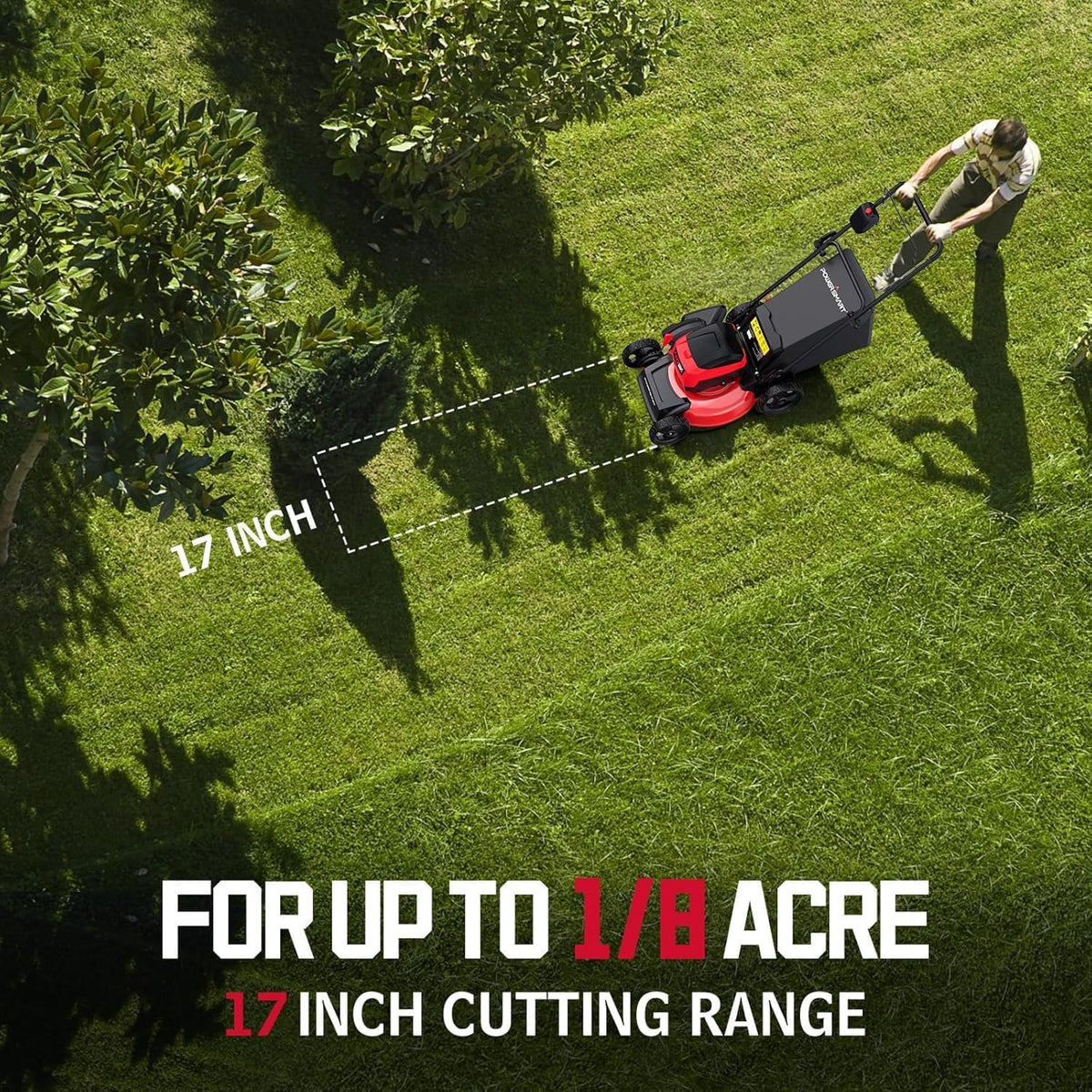 Electric Cordless Lawn Mower 17" 40V R46817