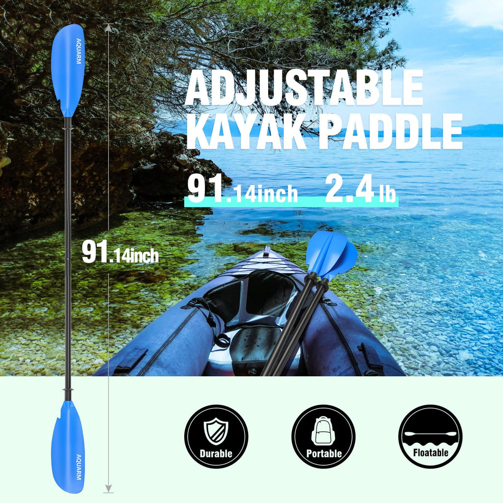 Adjustable Lightweight Kayak Paddle 231cm J314
