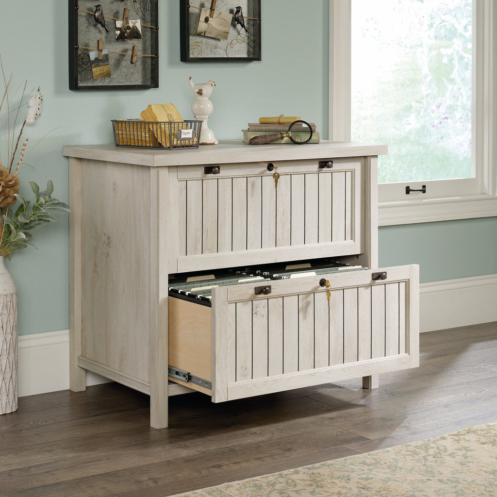 2 Drawer Lateral File Cabinet with Lock I7288