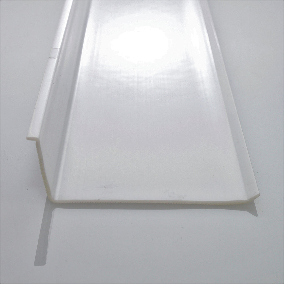 White Ribbed Acrylic Diffuser (L-Shaped, 24") O21300